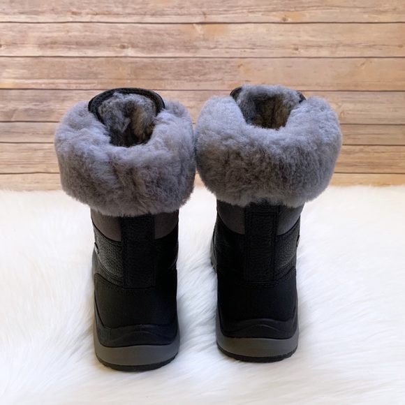 UGG Women’s Adirondack III Black Waterproof Boots - Picture 9 of 11
